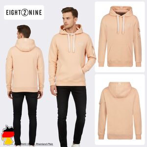 Hoodie mit Rei�verschlusstasche Sweat mit Logo-Stickerei