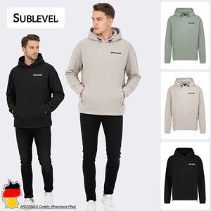 Sweat Hoodie mit Print Kapuze Gummizug