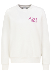 Sweatshirt mit modernen Prints Dropped Shoulder 