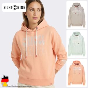 Gem�tliches Kapuzensweatshirt mit Kordelzug und Stickerei