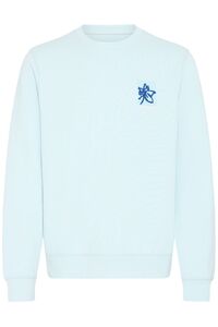 Langarmshirt mit Muster und Rundhalsausschnitt