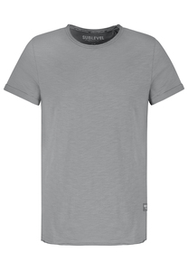 Kurzarmshirt Rundhalsausschnitt Normaler Schnitt Basic