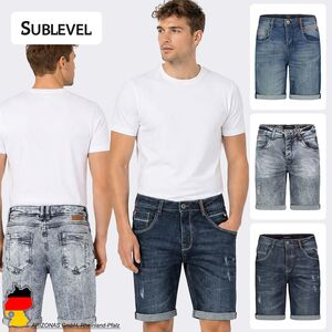 Jeansshorts Used Waschung Klassischer Freizeit Stil