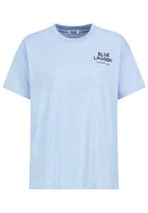 T-Shirt Rundhals Print auf R�ckseite Fotoprint Kurzarm 