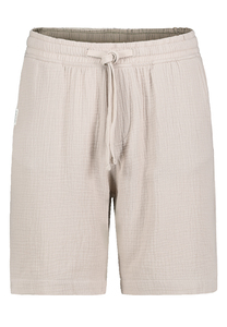 Casual Chinoshorts Elastischer Bund Kordelzug Einfarbig