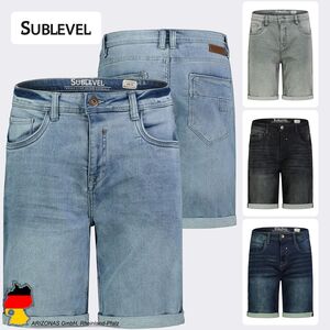 Unifarbene Shorts Gerade Schnitt 5 Pocket Design Basic