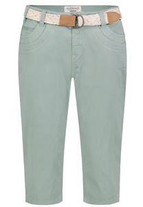 Stilvolle Shorts Flechtg�rtel Seitentaschen Alltag 