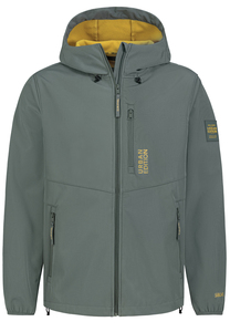 Softshelljacke Kapuze Elastische B�ndchen Gerade Passform