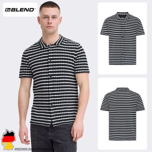 Bequemes Kurzarmshirt Knopfleiste Einfarbig Polokragen