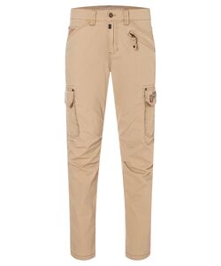 Cargo Hose Gerade Passform Zip-Fly Kn�chellang Cargotaschen