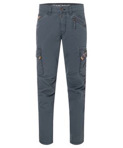 Cargo Hose Gerade Passform Zip-Fly Kn�chellang Cargotaschen