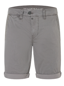 Shorts verdeckter Zip-Fly schmaler Schnitt Zierkn�pfe
