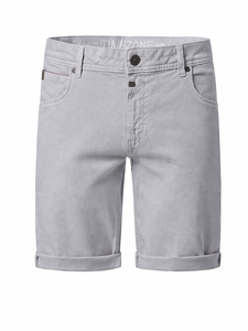 Slim Fit Shorts verdeckter Zip Fly 5-Pockets Atmungsaktiv