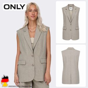 Stylische �rmellose Weste Kn�pfverschluss Paspeltaschen