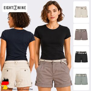 Shorts Inklusive G�rtel Eingrifftaschen Gerade Regular Fit
