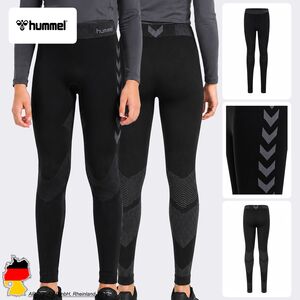 Sportleggings K�rperbetont Logomuster Nahtlos Design
