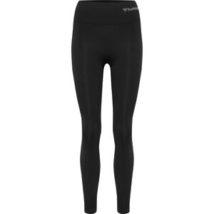Sportleggings Hoher Schnitt Elastischer Bund Einfarbig