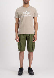 Cargo Shorts mit Eingrifftaschen und verdecktem Zip-Fly