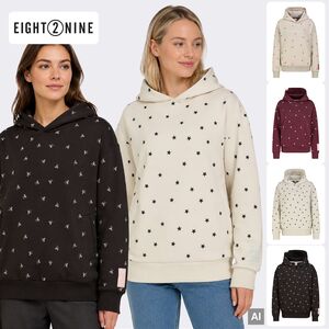 Kapuzenpullover K�ngurutasche Bestickt Rippb�ndchen