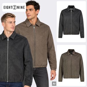 �bergangsjacke Umlegekragen Leistentaschen Langarm