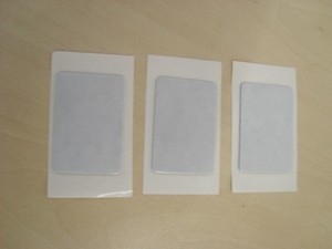 Spiegelkleber / Klebepl�ttchen / Klebepad / doppelseitiges Klebeband, 3er Set