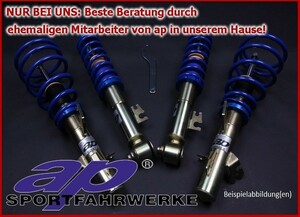 ap Gewindefahrwerk f�r VOLKSWAGEN Golf VII (AU) Limousine,Frontantrieb; mit Verbundlenker-HA, Federbein  55mm BJ. 11/12-