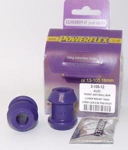 Powerflex-Buchse Road Series f�r Audi Coupe Stabilisator vorne au�en unten 16mm 