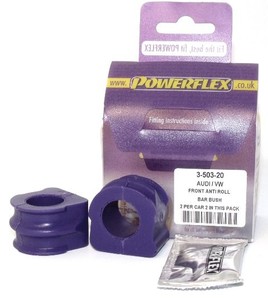 Powerflex-Buchse Road Series f�r Audi S3 Mk1 Stabilisator vorne innen an Fahrgestell 20mm 