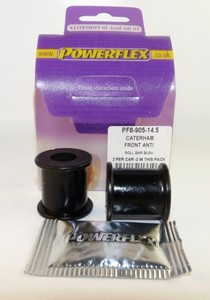 Powerflex-Buchse Road Series f�r Caterham 7 ohne Watts Gest�nge Stabilisator vorne 14.5mm 