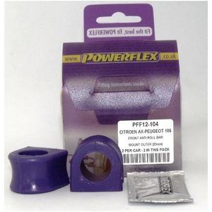 Powerflex-Buchse Road Series f�r Peugeot 106 Stabilisator vorne au�en an Fahrgestell 