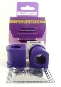 Powerflex-Buchse Road Series f�r Renault 5 GT Turbo Stabibefestigung an der Karosserie 21mm 