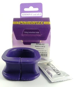 Powerflex-Buchse Road Series f�r Saab 900 1994-1998 Lenkgetriebe Aufnahme unten flach 