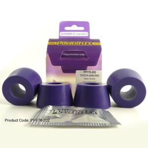 Powerflex-Buchse Road Series f�r Toyota Corolla AE86 (1983-1987) Zug-, Schubstrebe zu Karosserie 