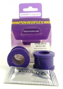 Powerflex-Buchse Road Series f�r VW Golf 3 Stabilisator Anschlag vorne 20mm 
