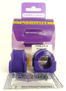 Powerflex-Buchse Road Series f�r VW Golf 1&Scirocco 1 Stabilisator am Querlenker der Vorderachse au�en 22mm 