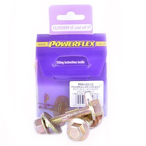 Powerflex-Buchse Black Series f�r VW Caddy Mk1 (1985-1996) Sturz-Einstellbolzen Kit 12mm