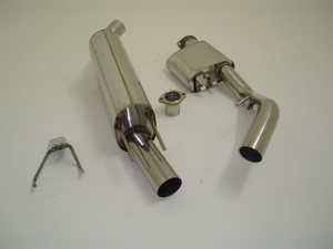 Friedrich Motorsport 3 Zoll (76mm) Anlage f�r Opel Calibra Turbo, 2.0l 16V Turbo 150kW