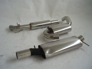 Friedrich Motorsport 3 Zoll (76mm) Anlage f�r VW Corrado, 1.8l G60 118kW und Turboumbauten