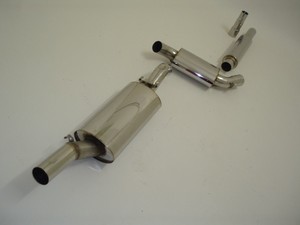 Friedrich Motorsport 3 Zoll (76mm) Anlage f�r VW Corrado, 1.8l 16V 100kW / 1.8l G60 118kW