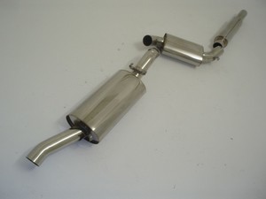 Friedrich Motorsport 3 Zoll (76mm) Anlage f�r VW Golf II, 1.8l G60 118kW und Turboumbauten