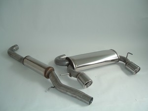 Friedrich Motorsport 3 Zoll (76mm) Duplexanlage f�r Audi TT 8N Quattro, 1.8l Turbo 132/165kW