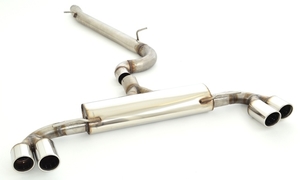 Friedrich Motorsport 3 Zoll (76mm) Duplexanlage f�r Audi TTS 8J Quattro, 2.0l TFSI 200kW