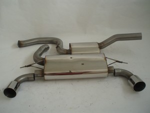 Friedrich Motorsport 3 Zoll (76mm) Duplexanlage f�r Ford Focus II DA3 ST, 2.5l Turbo 166kW