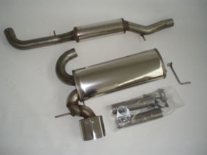 Friedrich Motorsport 70mm Anlage f�r Audi A3/S3 8L Quattro, 1.8l Turbo 110/132/154/165kW / 1.9l TDI 96kW