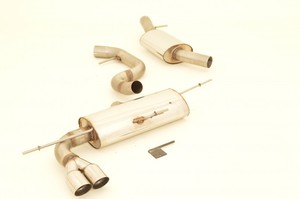 Friedrich Motorsport 70mm Anlage f�r VW Tiguan 4motion, 1.4l TSI 110kW / 2.0l TSI 125/147kW / 2.0l TDI 103/125kW