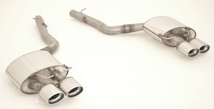 Friedrich Motorsport 70mm Duplex Sportendschalld�mpfer f�r BMW E63, 630i 200kW / 650i 270kW