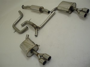 Friedrich Motorsport 70mm Duplexanlage f�r Ford Mondeo (BA7), 2.0l EcoBoost 149/176kW