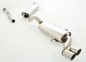 Friedrich Motorsport Edelstahl-Sportauspuffanlage Gr.A f�r Audi 80/90 Typ 81, 1.8l 66/82kW / 1.9l 85kW / 2.0 85kW 2.2l 100kW