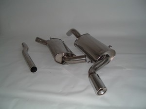 Friedrich Motorsport Edelstahl-Sportauspuffanlage Gr.A f�r Audi 80/90 Typ 81, 1.8l 66/82kW / 1.9l 85kW / 2.0 85kW 2.2l 100kW