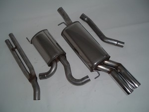 Friedrich Motorsport Edelstahl-Sportauspuffanlage Gr.A f�r Audi A6 4B Frontantrieb, 2.4l V6 121kW / 2.7l Turbo 169kW / 2.8l V6 142kW